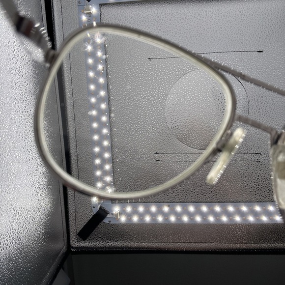 AO Safety American Optical Aviator 145 Z87 Glasses Silver Vintage‎ EX590 56 18 - Picture 11 of 13